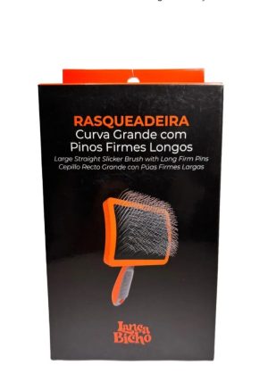 Rasqueadeira Curva Grande Pinos Firmes e Longos Lança Bicho
